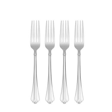 Imagem de Oneida Garfos de jantar Juilliard Fine Talheres, 0,23 kg, metálico