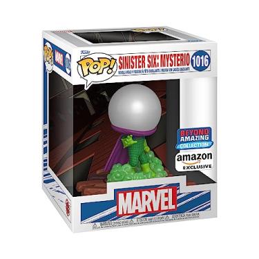 Imagem de Funko Pop! Deluxe: Comics Marvel Sinister 6 - Mysterio - Exclusiva Amazon - Figura de vinil colecionável - Mercadoria Oficial - Brinquedos para crianças e adultos