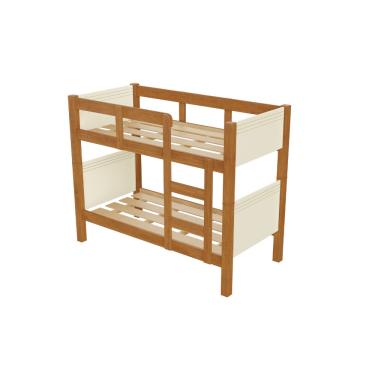 Imagem de Beliche Infantil Madri Conquista Móveis - Cinamomo/Off White