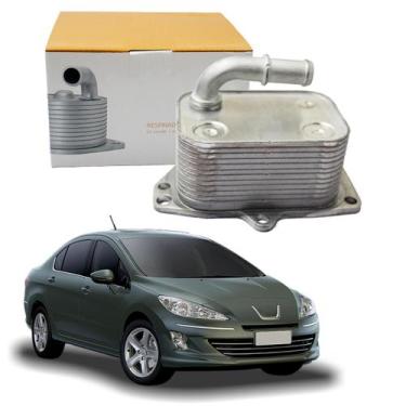 Imagem de Radiador Óleo Motor Trocador Calor Peugeot 408 2.0 09 A 2019 - Starke