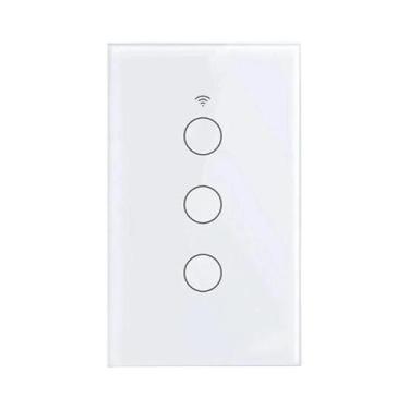 Imagem de Interruptor De Luz Wifi Inteligente Eua 120 Painel De Toque Alexa Goog