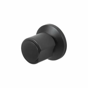Imagem de Acabamento C-40 Preto Metal P/ Registros Estria Deca 1/2-3/4 - Só Acab