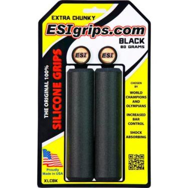Imagem de Manopla Esi Grips Extra Chunky Preto, Preto