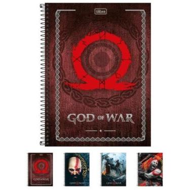Imagem de Caderno 080 cd tilibra god of war 308633
