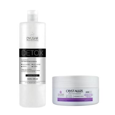 Imagem de Detox Free 1L + B.Tox De Cristal Matizador 300G - Dyusar Cosmeticos