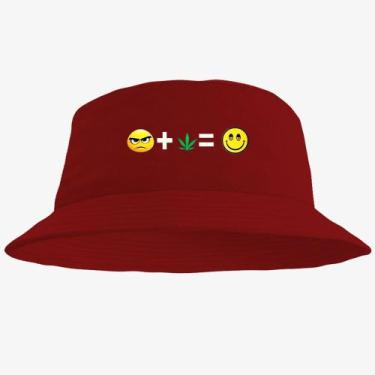 Imagem de Boné Chapéu Bucket Hat Estampado Emoji - MP Moda Masculina, Único, Ver