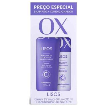 Imagem de Kit Shampoo Condicionador Lisos - OX