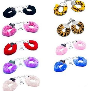 Imagem de Algemas ajustáveis pelúcia - Shoptem7 