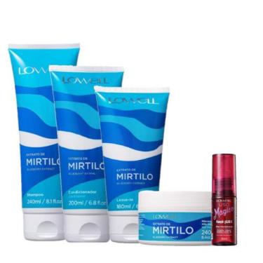 Imagem de Kit Lowell Extrato de Mirtilo Home Care Magico Completo (5 produtos)