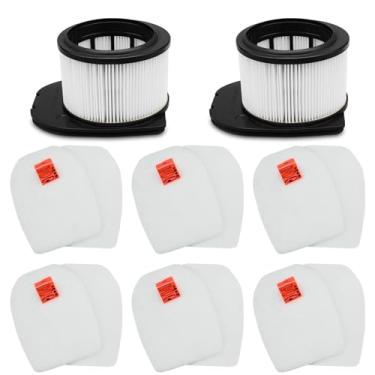 Imagem de LANROON IZ862H Filtro para aspirador sem fio Shark IZ862H Stratos, adequado para Shark IZ562H UZ565H IZ540H IZ840 IZ800 peças de vácuo XPSMFIZ700and XFFKIZ700, 2 pacotes de filtros HEPA 6 kits de