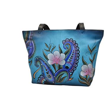 Imagem de Bolsa grande Anuschka MNGN, Jeans Floral Paisley, Large
