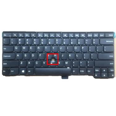 Imagem de Teclado de substituição PCRepair para Lenovo Thinkpad T440 T440P T440S T450 T450s T460 E431 sem ponteiro (você pode reutilizar seu ponteiro antigo) US 04Y0862 04X0264 04Y2763 04Y2726 04Y226 04Y2226