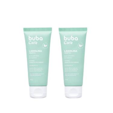 Imagem de Kit 2 Lanolina Vegetal 30g Pomada Para Mamilos Buba Care