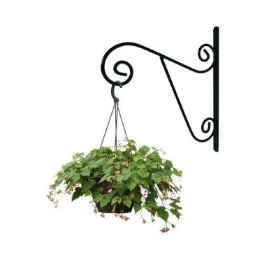 Imagem de 1 Suporte de Parede P/ Vaso Suspenso - Flor/Planta- Médio - Metais Mas