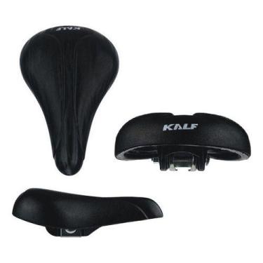 Imagem de Selim Banco Kalf 304 Preto De Bike Infantil Aro 12 14 16 20