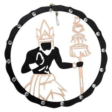 Imagem de Mandala Orixá Imagem Umbanda Terreiro Pendurar Parede 20cm (Oxalá)