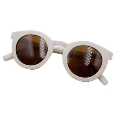 Imagem de Óculos de Sol Retro UV400 Infantil Menino e Menina - Miimos, Vanilla