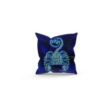 Imagem de Almofada Decorativa Cheia c/ Zíper 40x40 Escorpião - Deluzz