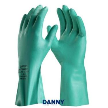 Imagem de Luva Nitrílica Nitrasolv Danny S/FORRO  - Tam M - G -XG 