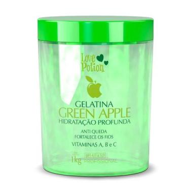 Imagem de Gelatina green  love potion hidratação profunda 1 kl  - Poderosa Sempr