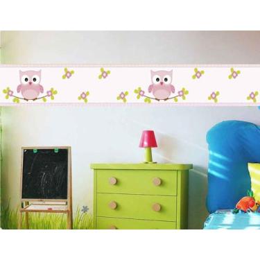 Imagem de Faixa bonder decorativa quarto infantil  jogo 04 peças med.10x100) - A