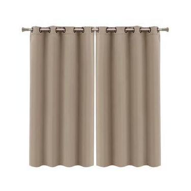 Imagem de Cortina Blackout 4,00m x 2,70m Floral Janela Corta Luz com Ilhós croma