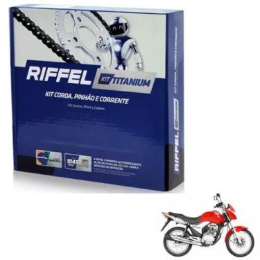 Imagem de Kit Riffel Cg 150 04-16 43x16 Titan Fan Start Cargo 