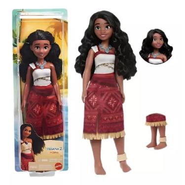 Imagem de Moana Filme 2 - Boneca Moana Princesa Disney 25 Cm C/ Acessório - Mattel