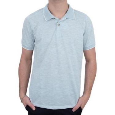 Imagem de Camisa Polo Masculina Ogochi Concept Malha Slim Verde Claro-Masculino