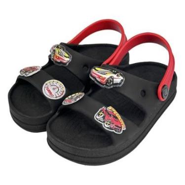 Imagem de Papete Infantil Babuche Menino Carrinho Macio Magicc P-006-Masculino