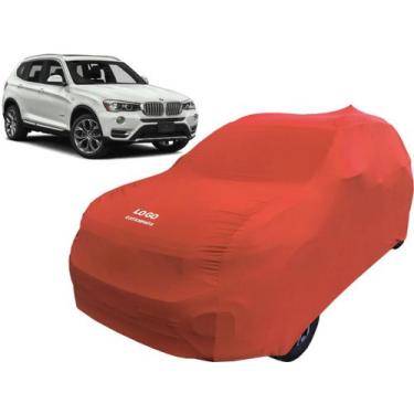 Imagem de Capa Para Carro Bmw X3 Proteção Contra Riscos - Mz, Vermelha