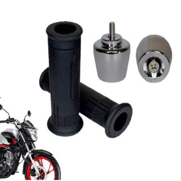 Imagem de Kit Para Moto Peso de Guidão Modelo Honda PCX + Par de Manopla da Carg