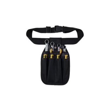Imagem de Porta Ferramentas Eletricista Lona Reforçada Cinto 7 Bolsos - Art Mani