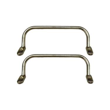 Imagem de Alça Lateral para Bandeja Jogo 2 Unidades 90x30mm Artesanato - ATACADÃ
