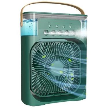 Imagem de Mini Ar Condicionado Portátil Ventilador Umidificador Mesa - Gelatudo,