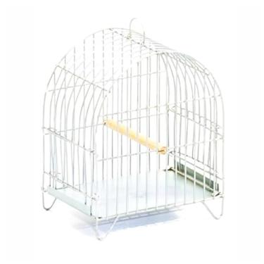 Imagem de Gaiola de Transporte para Pássaros de Pequeno Porte(Meia Lua)