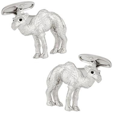 Imagem de Abotoaduras Safari Cuff-Daddy Camel com caixa de apresentação