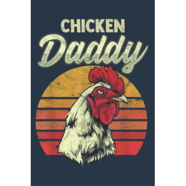 Imagem de Chicken Daddy Distressed Poultry Farmer: Study Notebook, 6 x 9 inches, 120 pages