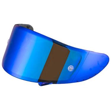 Imagem de Protetor de viseira Pinlock anti-riscos CWR-F CWR-1 para Shoei X-14 X-Spirit III Series, RF-1200 e RF-SR (Blue Spectra)