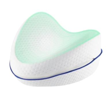 Imagem de TTravesseiro Ortopédico para Pernas "Good Pillow" Espuma Viscoelástica com Ventilação 25x15cm – Ergonomia, Conforto & Alívio de Dores