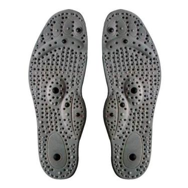 Imagem de Palmilha Magnetica Massagem Terapia Anti Dor Stress 41/43 - Aoyama