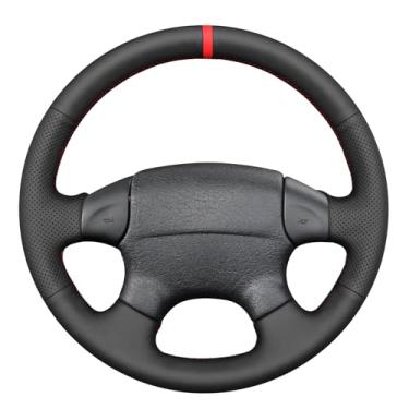 Imagem de MEWANT Capa de volante com costura DIY para VW Volkswagen Golf GTI MK3 Polo Passat B4 1991-1998 Acessórios de volante para GTI MK3 Polo Passat