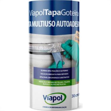 Imagem de Fita Adesiva Tapa Goteira 30Cmx10Mt - VIAPOL