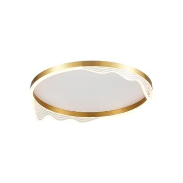 Imagem de Plafon Astraled Lomy P-9944 Led Bivolt Dourado DOURADO P-9944