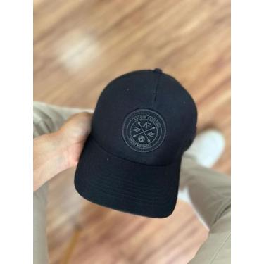 Imagem de Boné Masculino básico Clássico Truker PRETO - ARFOLK