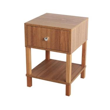 Imagem de Evo Mesa de Cabeceira Freijó 1 Gaveta Alta - EVOLUKIT