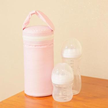 Imagem de Necessarie Para Mamadeira Térmico Impermeável C/ Zíper Porta Copo Infa