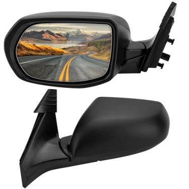 Imagem de LOIYLLEN Substituição do espelho retrovisor esquerdo do lado do motorista para Honda CRV 2017 2018 2019 2020 2021 2022 - Conjunto de espelhos retrovisores com 3 pinos, ajuste elétrico, texturizado