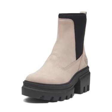 Imagem de Timberland Bota feminina Everleigh Mid Chelsea, Caxemira pura, 41