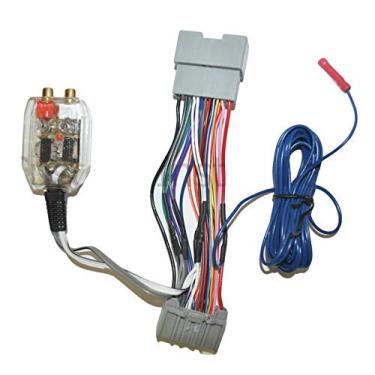 Imagem de Fábrica de rádio Adicionar um amplificador sub interface arnês conversor em linha compatível com Honda